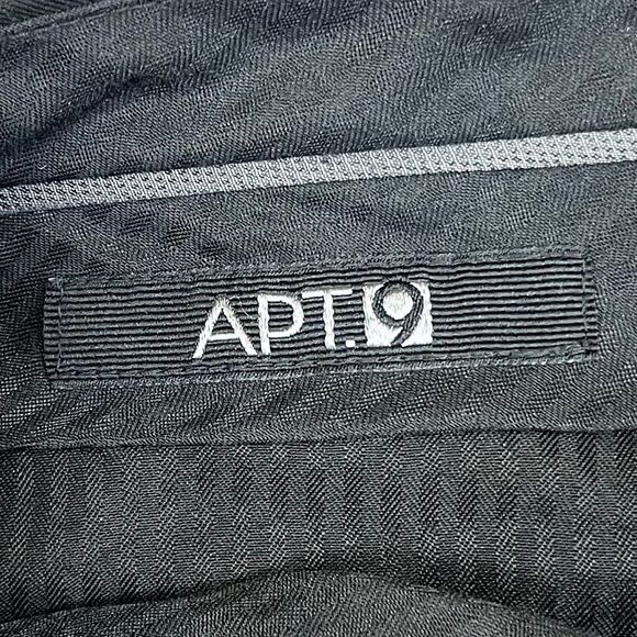 Apt. 9 Men’s Black Dressed Pants 36x32 - Picture 5 of 8